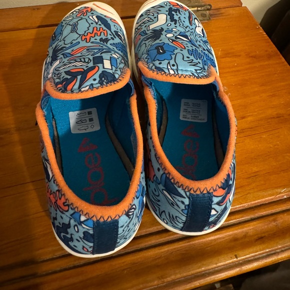NWOT- PLAE Shoes MIGI NUCLEUS BLUE CHILL |Size Kids 1| - Picture 6 of 6